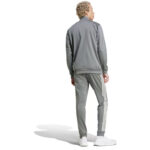 Adidas Tuta Uomo 3 Stripes Grigio IY6649 Essentials Acetata axjn alexander john shoes alexanderjohn.it tuta invernale felpa pantalone regular slim