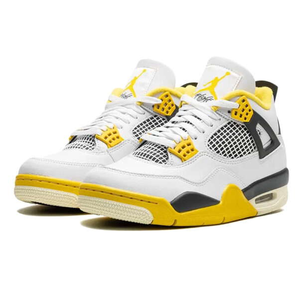 Nike Jordan - Air Jordan 4 Retro Vivid Sulfur AQ9129 101 - 2 copia Scarpe Unisex uomo donna wmns Nike Air Jordan 4 Retro Vivid Sulfur AQ9129 101 alexander john shoes AXJN Alexanderjohn.it sneakers originali autentiche