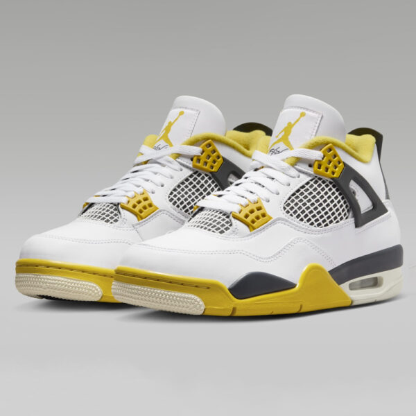Nike Jordan - Air Jordan 4 Retro Vivid Sulfur AQ9129 101 - 8 copia Scarpe Unisex uomo donna wmns Nike Air Jordan 4 Retro Vivid Sulfur AQ9129 101 alexander john shoes AXJN Alexanderjohn.it sneakers originali autentiche