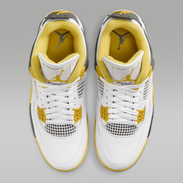 Nike Jordan - Air Jordan 4 Retro Vivid Sulfur AQ9129 101 - 9 copia Scarpe Unisex uomo donna wmns Nike Air Jordan 4 Retro Vivid Sulfur AQ9129 101 alexander john shoes AXJN Alexanderjohn.it sneakers originali autentiche