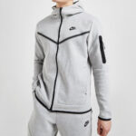 Nike Tech Fleece Tuta Sportwear Grigio Uomo CU4489-063 / CU4495-063, alexander john shoes AXJN Alexanderjohn.it tuta cotone invernale primavera uomo ragazzi ragazzo palestra scuola ginnastica