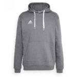 Adidas Tuta Uomo Entrada 22 Grigio Felpata HB0578 - H57531 tuta completa da uomo felpa con cappuccio pantalone felpato