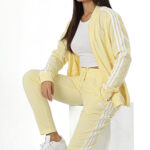 Adidas Tuta Donna 3 Stripes Giallo IX1091 Essentials , alexander john shoes tuta invernale inverno primavera AXJN Alexanderjohn.it