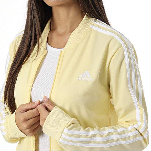 adidas-tuta-essentials-3-stripes-donna-giallo-IX1091 Adidas Tuta Donna 3 Stripes Giallo IX1091 Essentials , alexander john shoes tuta invernale inverno primavera AXJN Alexanderjohn.it