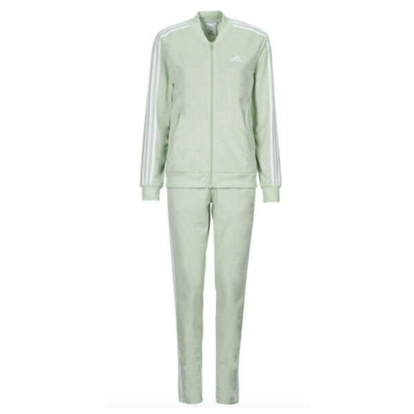 adidas-tuta-essentials-3-stripes-donna-verde-acqua-IX1094 Adidas Tuta Donna 3 Stripes Verde Acqua IX1094 Essentials acetata alexanderjohn.it tuta invernale inverno AXJN Alexanderjohn.it