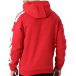 Adidas Tuta Uomo Squadra 21 Rosso Felpata - immagine 7