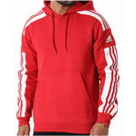 Adidas Tuta Uomo Squadra 21 Rosso Felpata - immagine 8