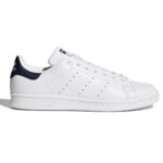 Scarpe Uomo Adidas Stan Smith Bianco Dark Blue Uomo M20325, alexander john shoes scarpe da uomo AXJN Alexanderjohn.it tennis ginnastica vera pelle