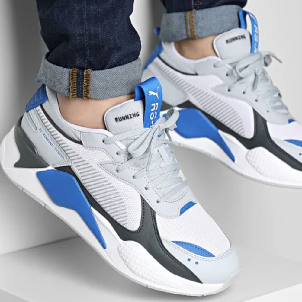 Puma RS-X Geek Bianco Grigio Blue 391174 01 Scarpe Uomo del brand Puma RS-X Geek Bianco Grigio Blu Uomo 391174 01, Scopri tutti i colori su Alexanderjohn.it