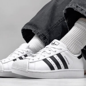 Scarpe Donna Ragazzi del brand Adidas Superstar II J Bianco Nero Ragazzi JH9976 , Scopri tutti i modelli su Alexanderjohn.it