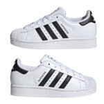 Scarpe Donna Ragazzi del brand Adidas Superstar II J Bianco Nero Ragazzi JH9976 , Scopri tutti i modelli su Alexanderjohn.it