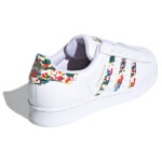 Adidas Superstar J Bianco Multicolor FY9828 scarpe donna basse ragazzi junior