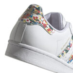 Adidas Superstar J Bianco Multicolor FY9828 scarpe donna basse ragazzi junior