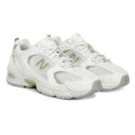 New Balance 530 Bianco olive U530CSC scarpe basse sportive tela donna