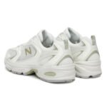 New Balance 530 Bianco olive U530CSC scarpe basse sportive tela donna