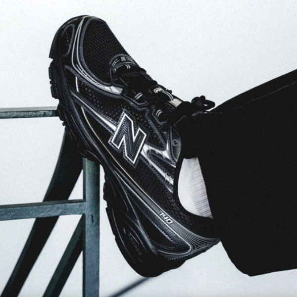 New Balance 740 Nero Grigio U740BM2 New Balance 740 Nero grigio Unisex U740BM2 scarpe donna uomo sneakers
