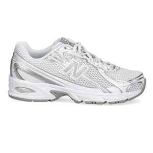 New Balance 740 Bianco Argento Unisex U740wm2 scarpe donna uomo sneakers