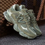 New balance 9060 Verde Uomo U9060ZGD scarpe camoscio comode verdi unisex