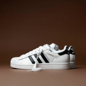 adidas superstar II bianco nero IH8659 uomo scarpe basse pelle sintetica