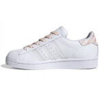 adidas superstar bianco rosa junior FV3761 scarpe basse comode donna ragazza