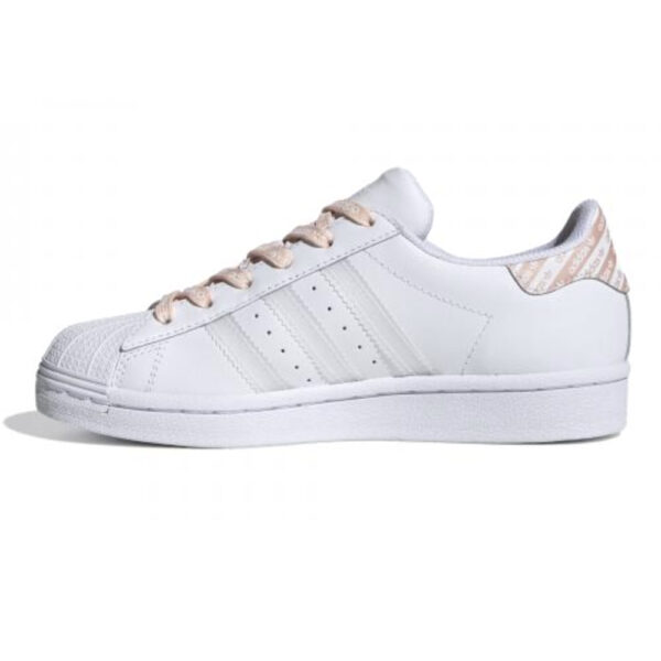 adidas superstar j bianco rosa FV3761 adidas superstar bianco rosa junior FV3761 scarpe basse comode donna ragazza
