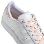 adidas superstar bianco rosa junior FV3761 scarpe basse comode donna ragazza