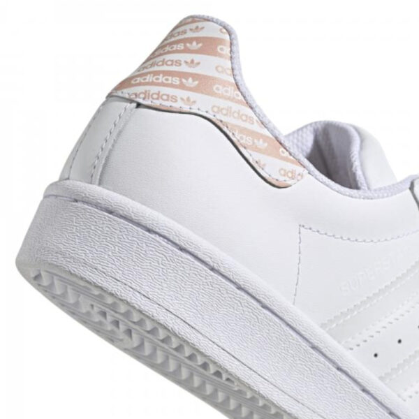 adidas superstar j bianco rosa FV3761 adidas superstar bianco rosa junior FV3761 scarpe basse comode donna ragazza