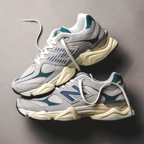 new balance 9060 grigio concrete U9060HMS new balance 9060 grigio concrete unisex uomo donna U9060HMS scarpe basse camoscio