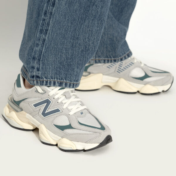 new balance 9060 grigio concrete U9060HMS new balance 9060 grigio concrete unisex uomo donna U9060HMS scarpe basse camoscio