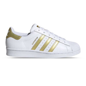 Adidas Superstar Bianco Oro Donna Gold FX7483
