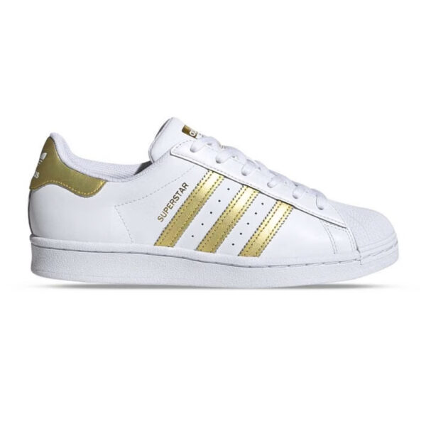 Adidas Superstar Bianco Oro Donna Gold FX7483 Adidas Superstar Bianco Oro Donna Gold FX7483