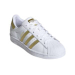 Adidas Superstar Bianco Oro Donna Gold FX7483