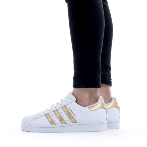 Adidas Superstar Bianco Oro Donna Gold FX7483 Adidas Superstar Bianco Oro Donna Gold FX7483