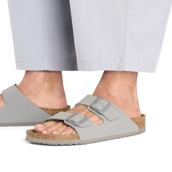 Birkenstock Arizona BS Grigio 1027720 Birkenstock Arizona Grigio stone 1027720 sandali uomo donna