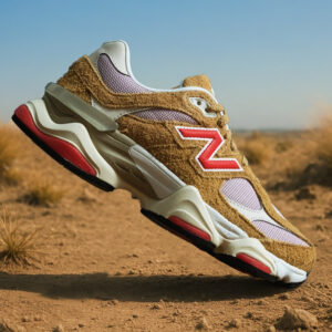 New Balance 9060 Beige Rosa Donna U9060GEA scarpe scamosciate pink