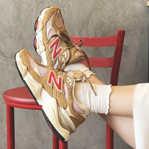 New Balance 9060 Beige Rosa Donna U9060GEA New Balance 9060 Beige Rosa Donna U9060GEA scarpe scamosciate pink