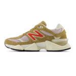 New Balance 9060 Beige Rosa Donna U9060GEA scarpe scamosciate pink