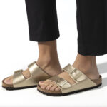 Birkenstock Arizona Oro donna 1016111 sandali da mare spiaggia