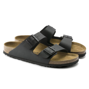 Birkerstock Arizona nero uomo Donna unisex 0051791 sandali da spiaggia uscire