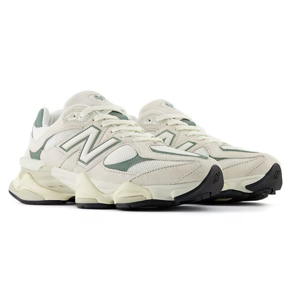 New Balance 9060 Bianco Verde U9060EEI New Balance 9060 Bianco Verde donna uomo unisex U9060EEI scarpe ginnastica bianche
