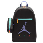 Jordan Air School Nero Multicolor Zaino 22 lt 9B0503 K90 scuola media
