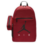 Jordan Air School Rosso Zaino 22 lt 9B0503 R78 scuola media bambini ragazzi