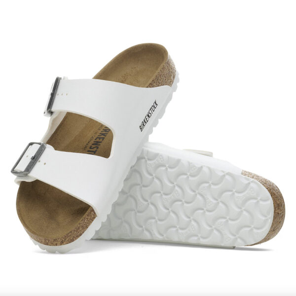 birkenstock arizona bs bianco unisex 0552683 birkenstock arizona bianco unisex 0552683 sandali donna