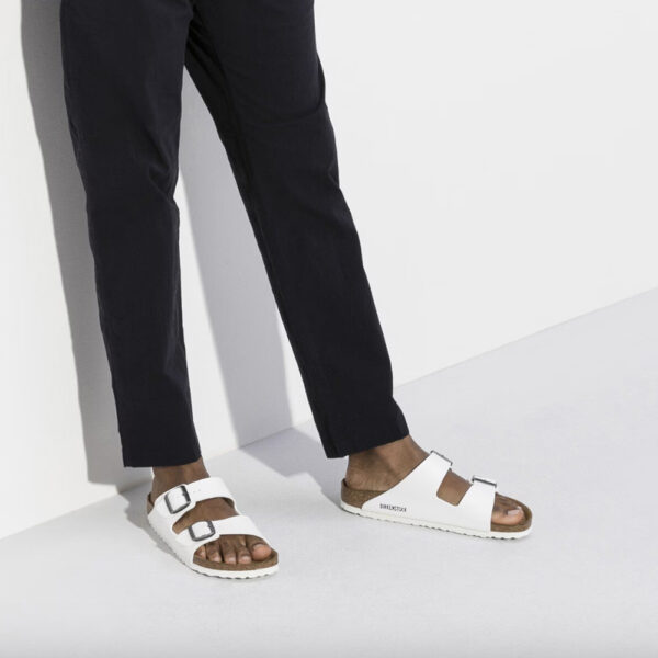 birkenstock arizona bs bianco unisex 0552683 birkenstock arizona bianco unisex 0552683 sandali donna