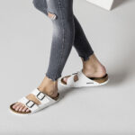 birkenstock arizona bianco unisex 0552683 sandali donna