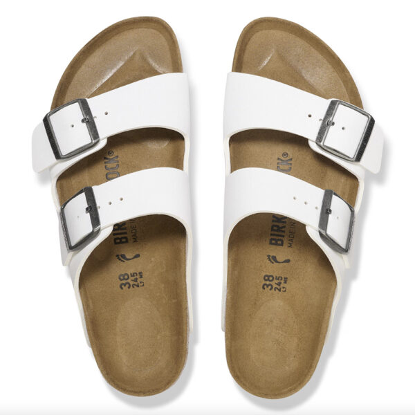 birkenstock arizona bs bianco unisex 0552683 birkenstock arizona bianco unisex 0552683 sandali donna