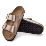 Birkenstock Arizona Laminato Oro Rosa Donna