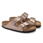 Birkenstock Arizona Laminato Oro Rosa Donna - immagine 7