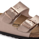 Birkenstock Arizona Laminato Oro Rosa Donna - immagine 5