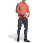 Adidas Bayern Monaco Tuta Completa Arancione Grigio JN7967 allenamento calcio sport uomo
